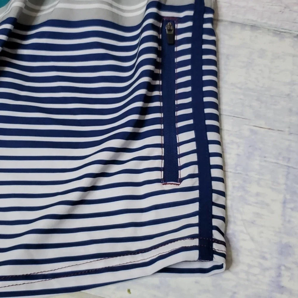 Men's George Striped Hybrid Board Shorts